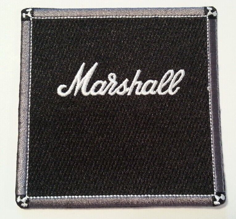 Marshall Amplifier Patch Embroidered~@ 3 1/2
