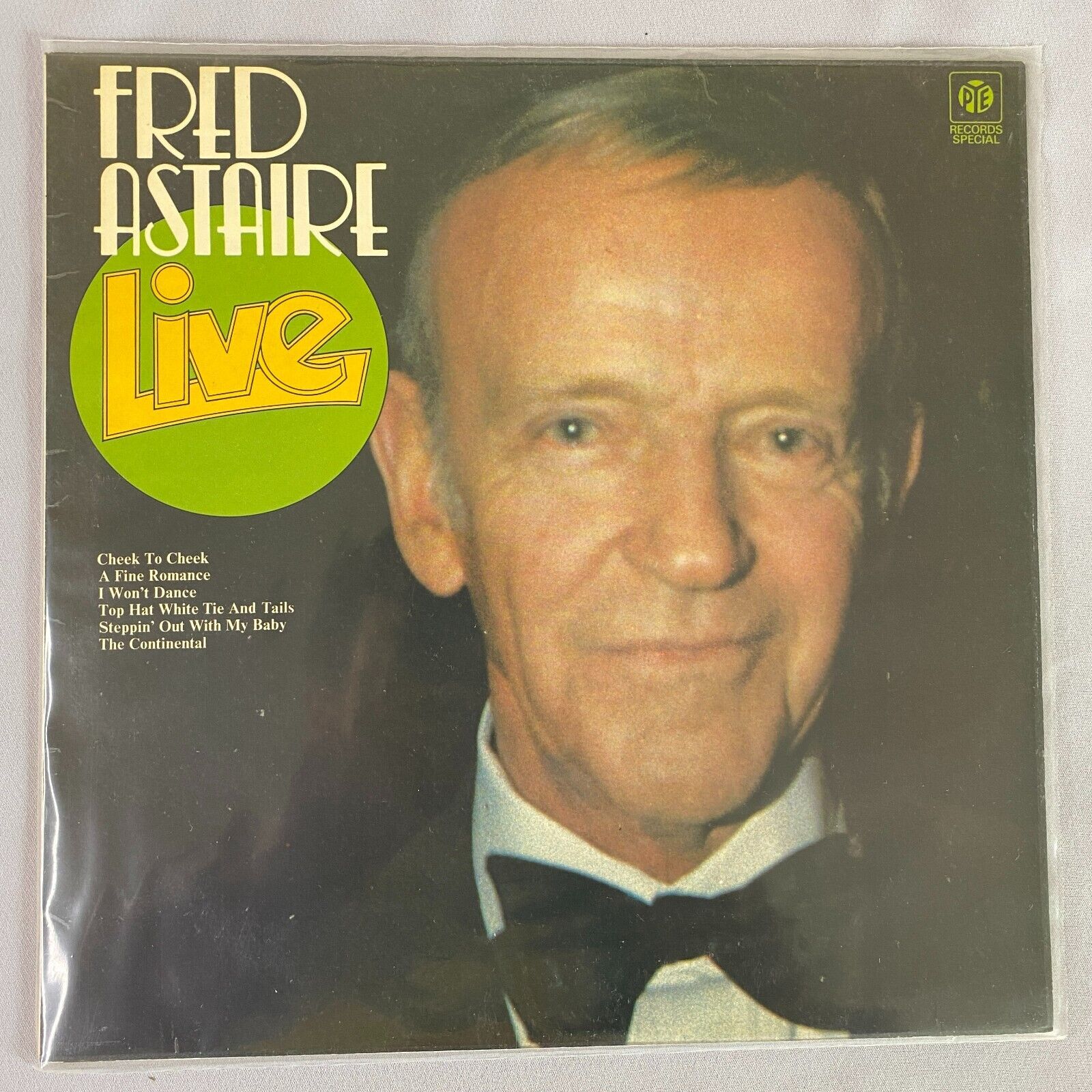 NEW VINTAGE Fred Astaire Live 1964 PKL 5542 LP PYE Records Special Classic Music