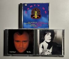 1980’s 3 CD Lot: LAURA BRANIGAN Touch~PHIL COLLINS No Jacket Required~80’s Hits picture