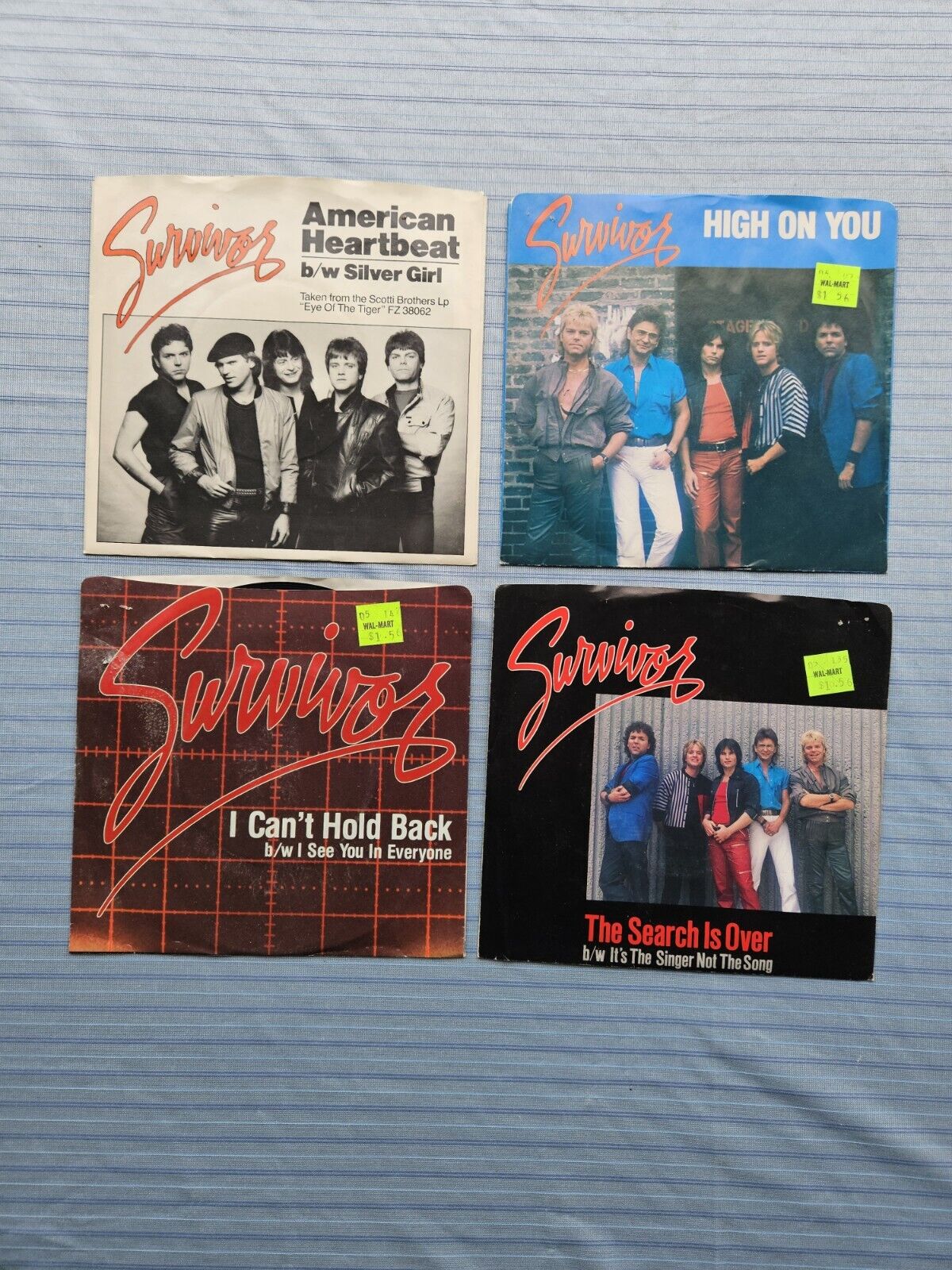Scotti Brothers Records Survivor 1980s Vinyl Record Lot 7\