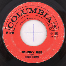 Johnny Horton – Johnny Reb / Sal's Got A Sugar Lip - 45 rpm Vinyl 7