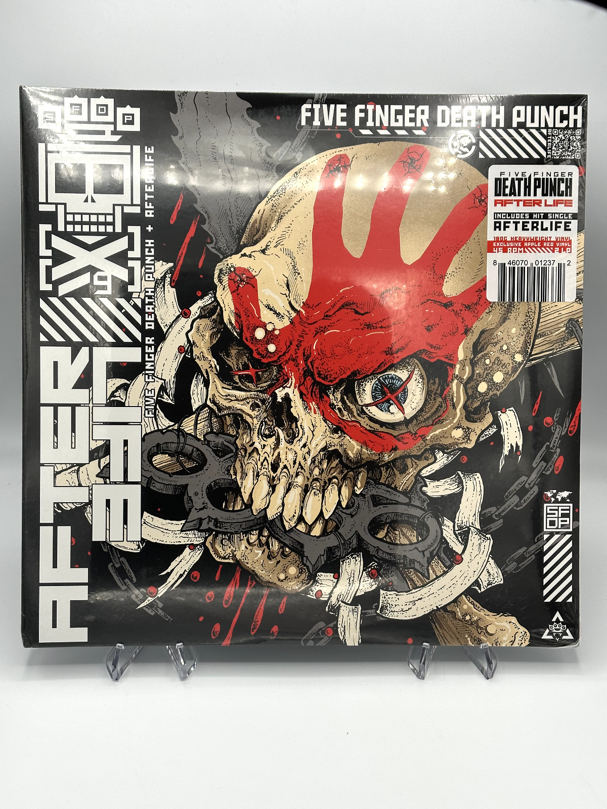 Five Finger Death Punch 5FDP Afterlife Exclusive Apple Red 2LP Vinyl Record
