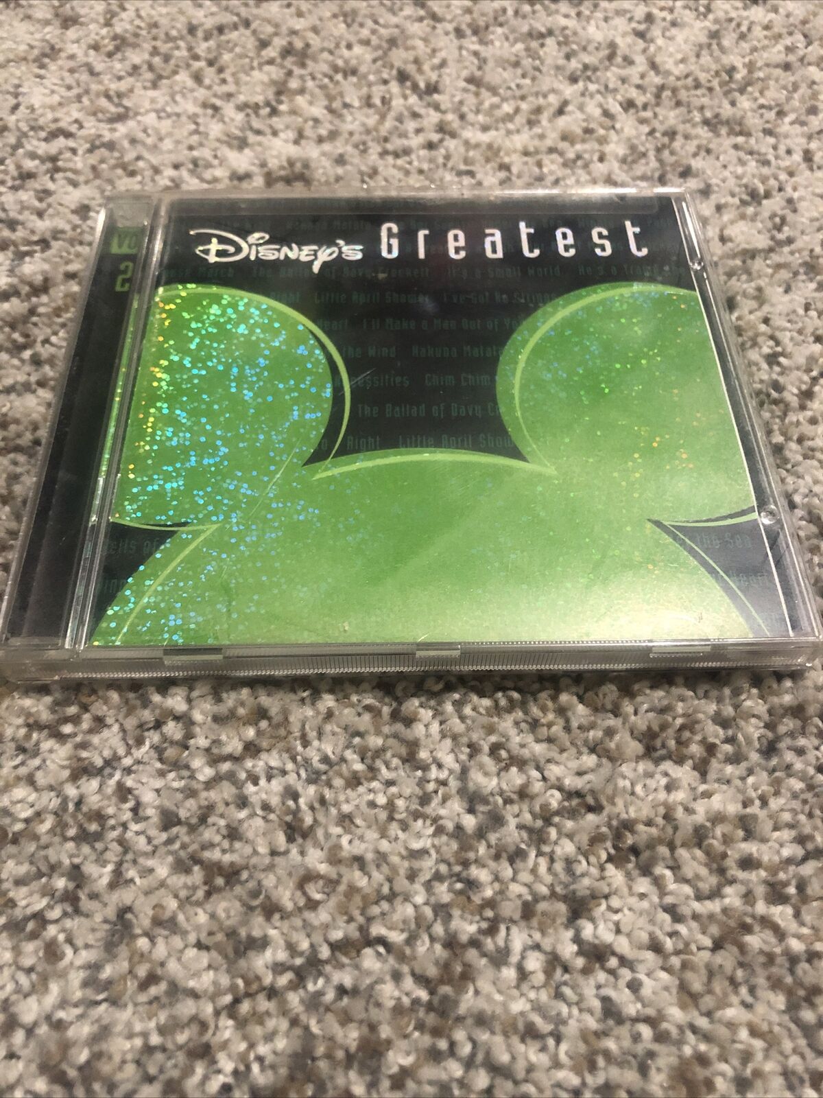 Disney\'s Greatest, Vol. 2 (Audio CD Jan-2010, Disney)