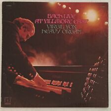 Virgil Fox Bach Live At Fillmore East  33 1/3  Vinyl Record VG/VG+ Play Tested picture