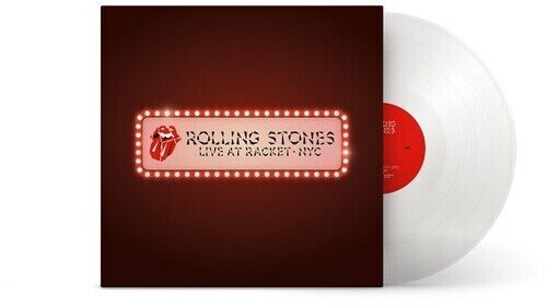 Rolling Stones Live At Racket NYC 2024 RSD White Colored Vinyl LP Sealed Hype