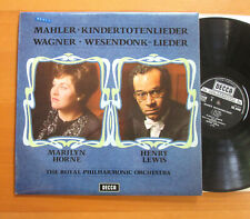 SXL 6446 *SIGNED* Marilyn Horne Henry Lewis Mahler Kindertotenlieder Decca NB picture