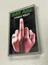 Overkill - Fuck You - 1987 EP Cassette Rare picture