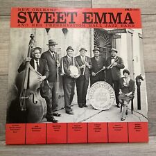 Sweet Emma Barrett & Her Preservation Hall Jazz Band Vinyl LP BAND SIGNED 4X picture