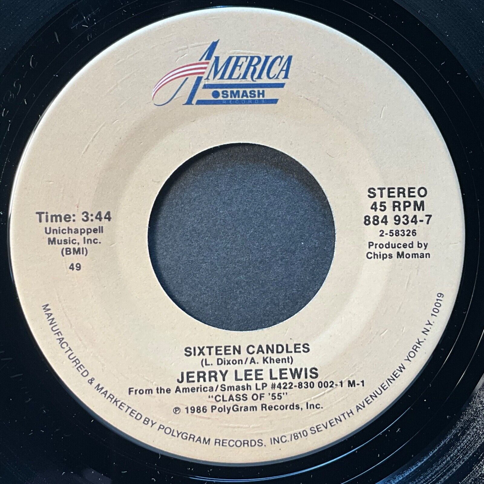 Jerry Lee Lewis, Sixteen Candles / Rock And Roll, 7\