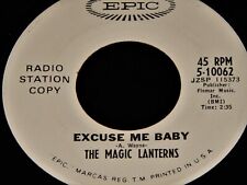 Vintage Record, THE MAGIC LANTERNS: EXCUSE ME BABY, PROMO, 45 rpm, 1966,Pop Rock picture