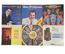 Country Folk World Vinyl LP Lot of 6 - Slim Whitman, Steve Lawrence & MORE VG picture