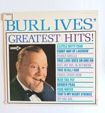 Burl Ives Burl Ives' Greatest Hits VG+ or Better 12 Inch Decca/MCA DL74850 picture