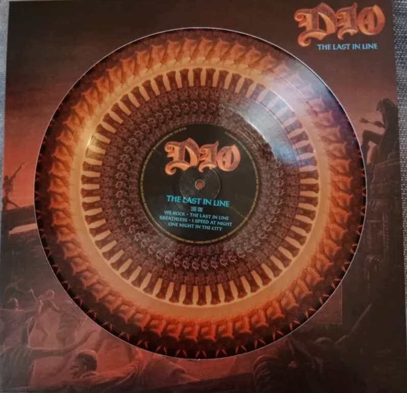 DIO Last In Line 40th Anniversary RSD 2024 Limited Zoetrope Picture Disc LP NEW
