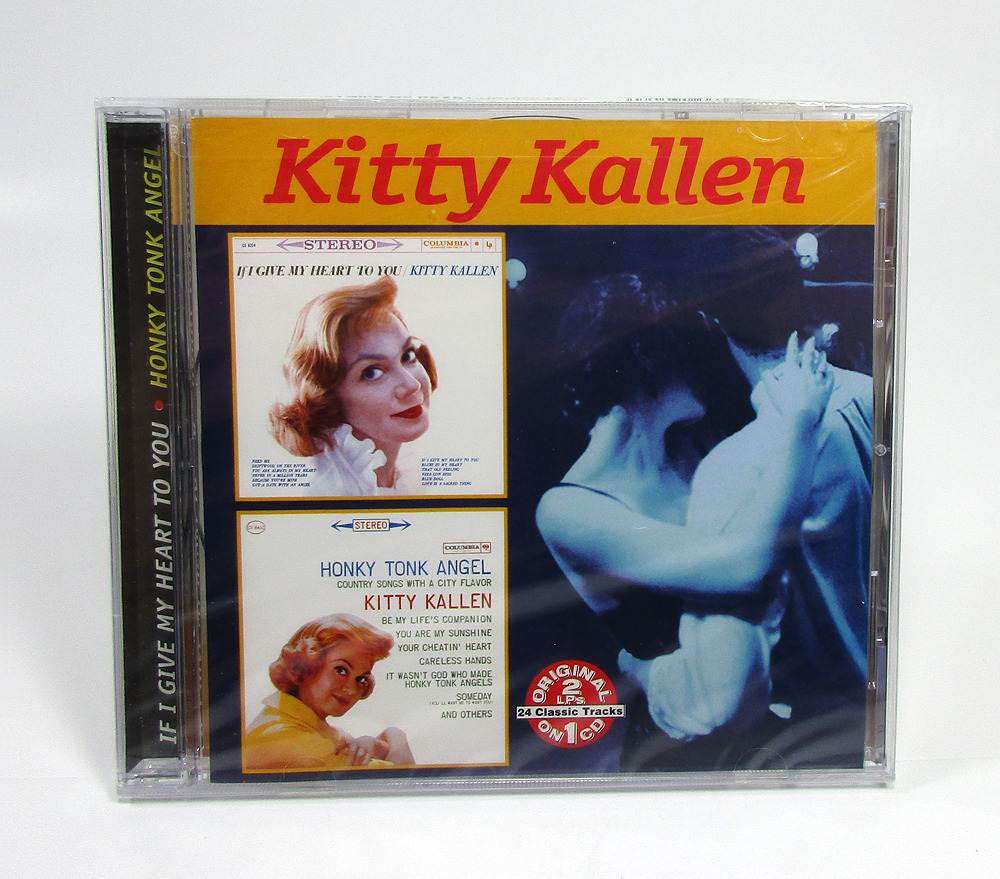If I Give My Heart to You / Honky Tonk Angel by Kitty Kallen (CD, 2000) New