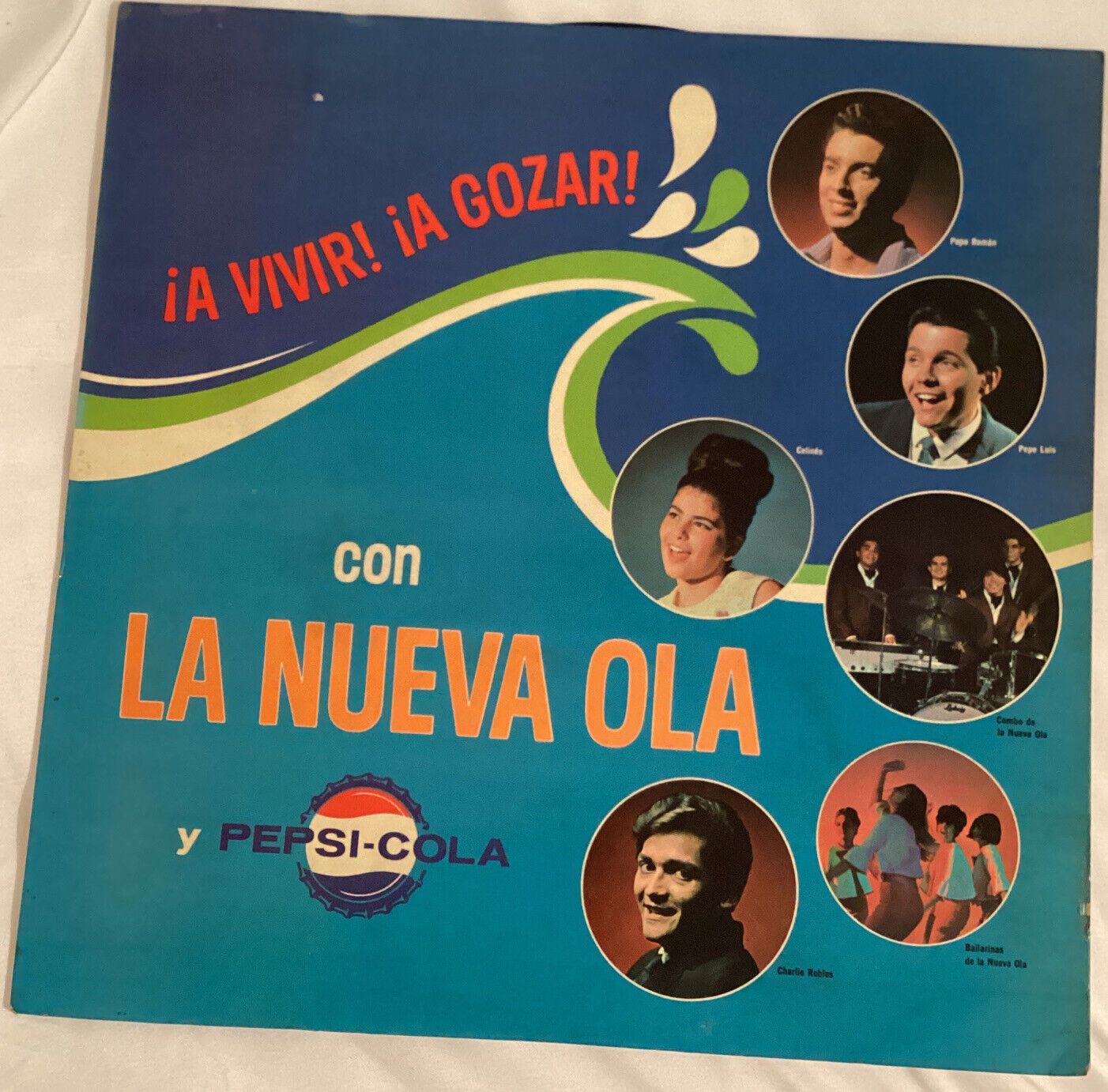 A Vivir A Gozar Con La Nueva Ola Y Pepsi Cola,vinyl