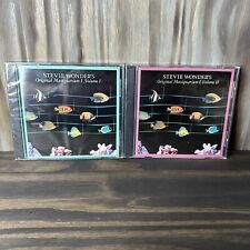 Stevie Wonder's Original Musiquarium l - Volume l & Volume ll 2 CD LOT 1984 NEW picture