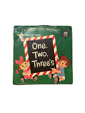 Vintage Disneyland Record Little Gem One, Two, Three’s 45 RPM LG-745 1962 picture