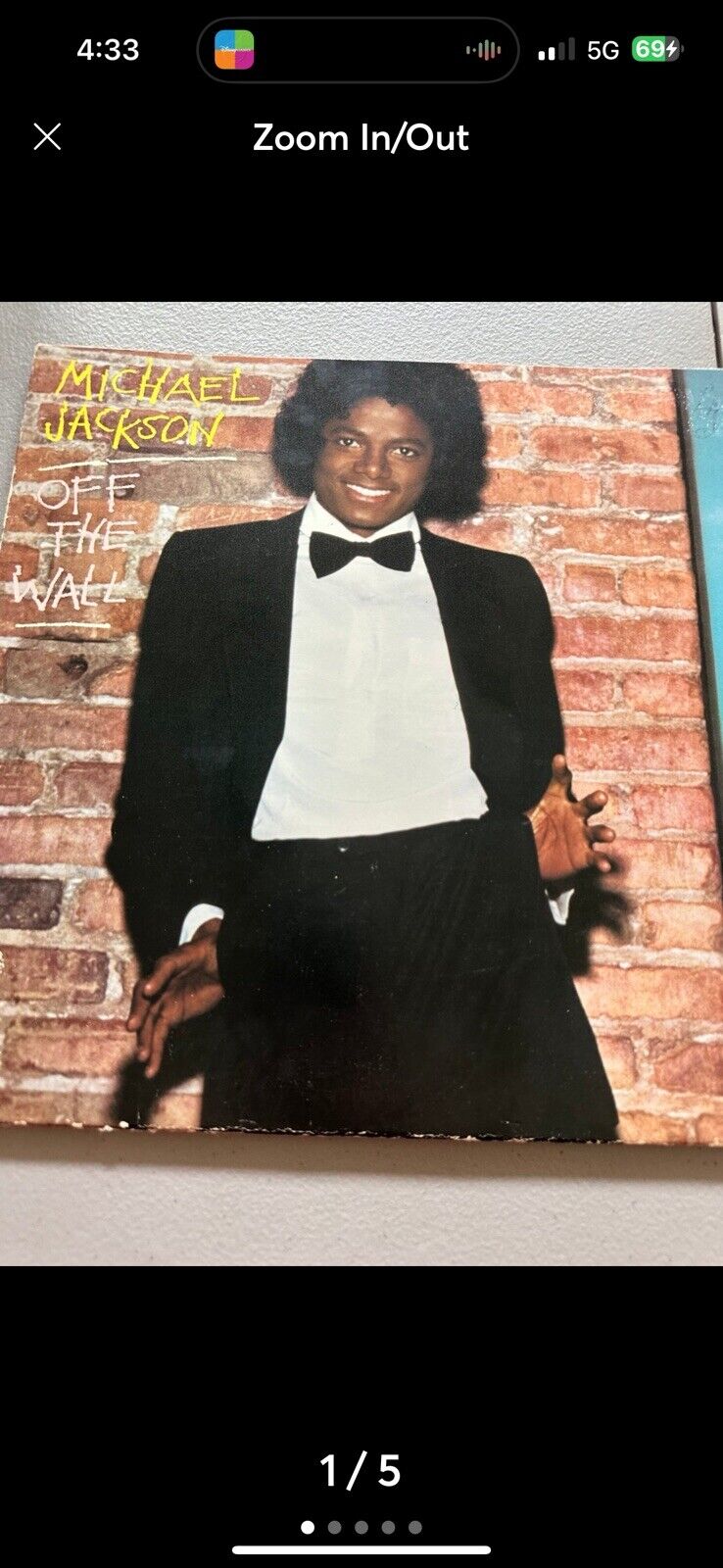 Michael Jackson Off the Wall ORIGINAL LP Vinyl  See Description