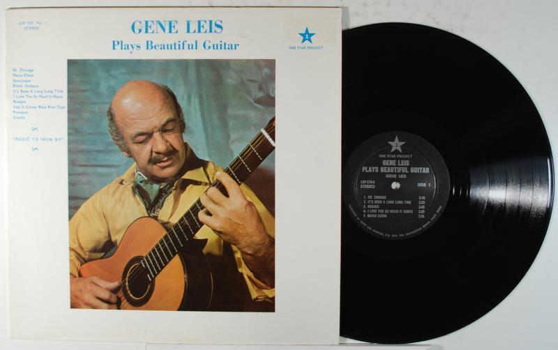 Gene Leis Plays Beautiful Guitar LP M (unplayed) One Star Project Lounge Jazz