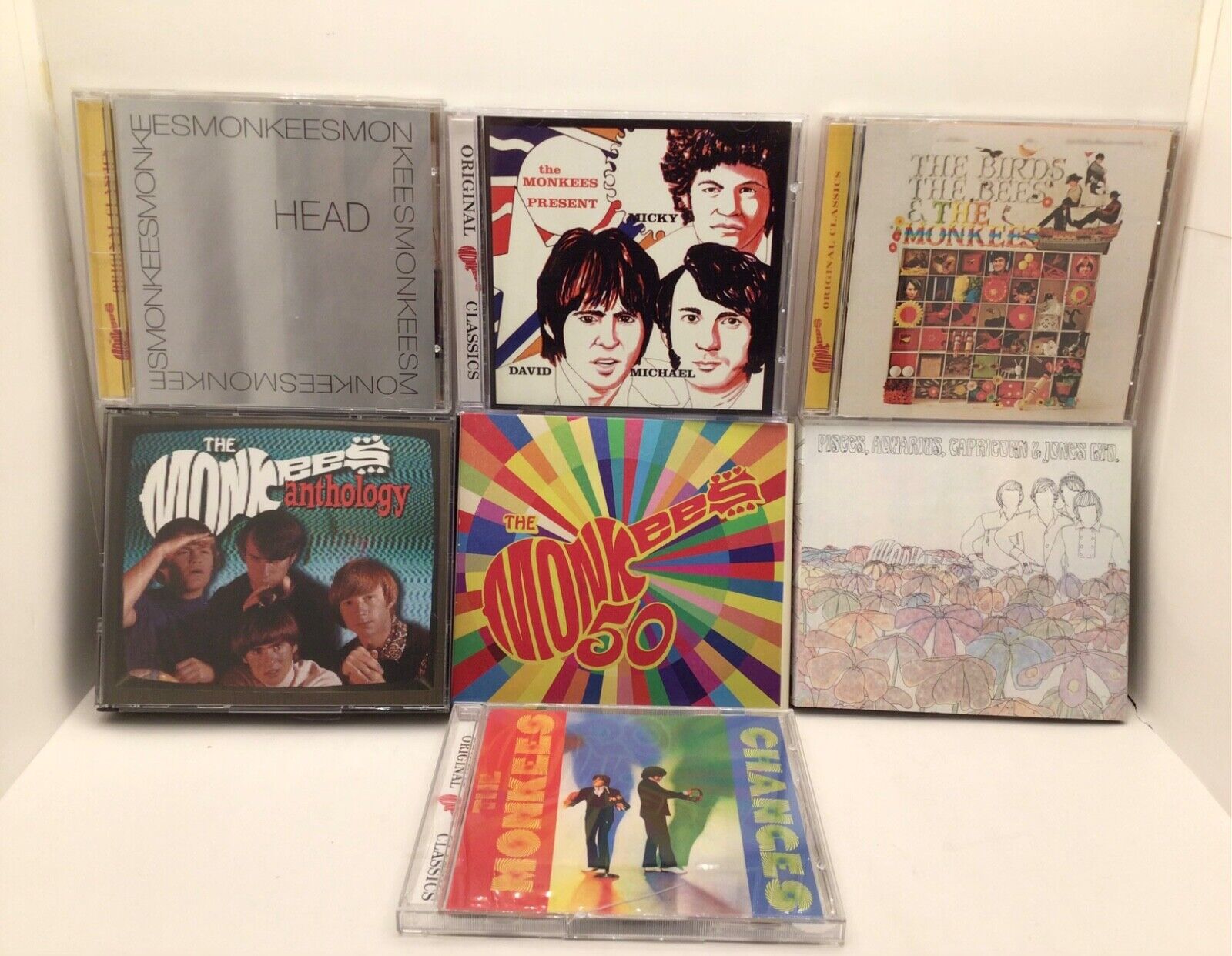 Large Lot Of Cds By The Monkees…Anthology, Monkees 50 & More 11 Total Discs