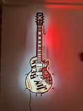Jim Beam Gibson Les Paul Neon Guitar Sign picture