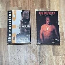 Notorious BIG Pappa Tupac Shakur 2pac How Do U Want It 90s Rap Cassette Single picture