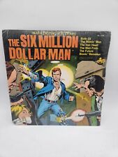 1975 'SEALED' SIX MILLION DOLLAR MAN No.8166 ALBUM LP POWER/PETER PAN RECORDS picture