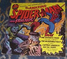 THE ADVENTURES OF THE AMAZING SPIDER-MAN AND FRIENDS 1974 POWER LP 8146 NICE picture