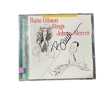 BANU GIBSON - Banu Gibson Sings Johnny Mercer - CD - Signed picture