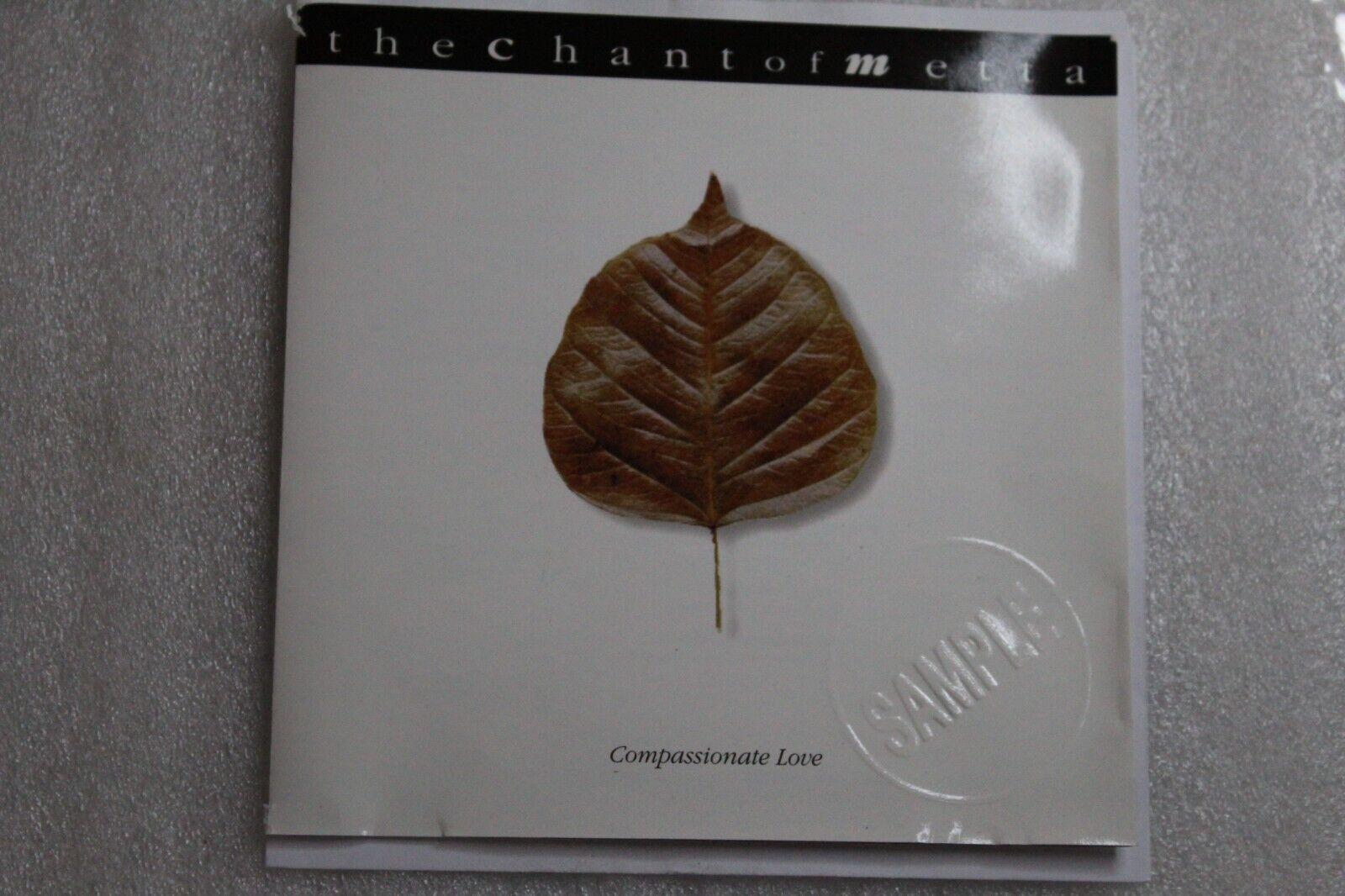 The Chant of Metta - Compassionate Love CD Meditation Spiritual Chanting