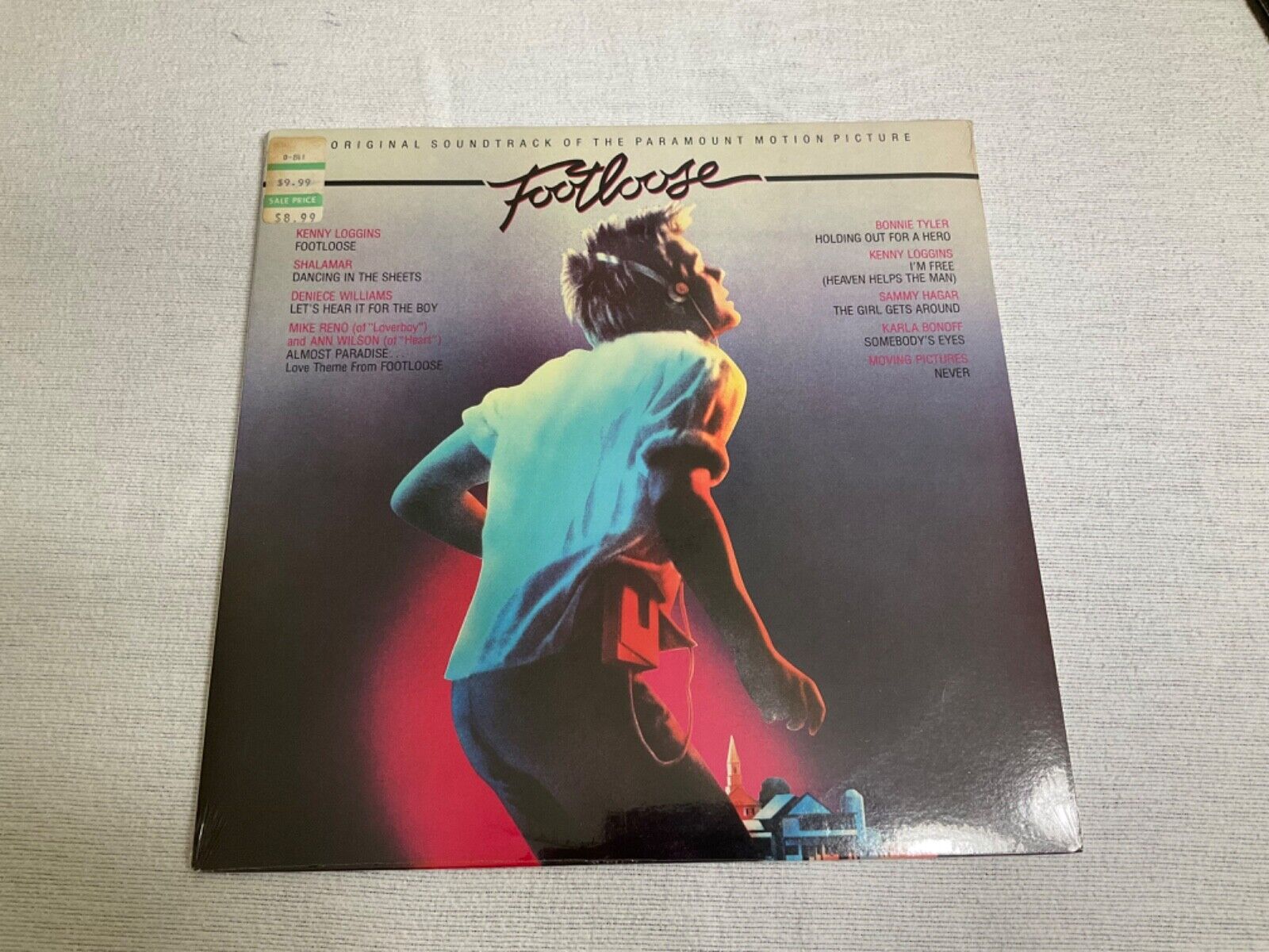 Rare 1983 Factory Sealed Footloose Soundtrack Vinyl Record Album  Kevin Bacon
