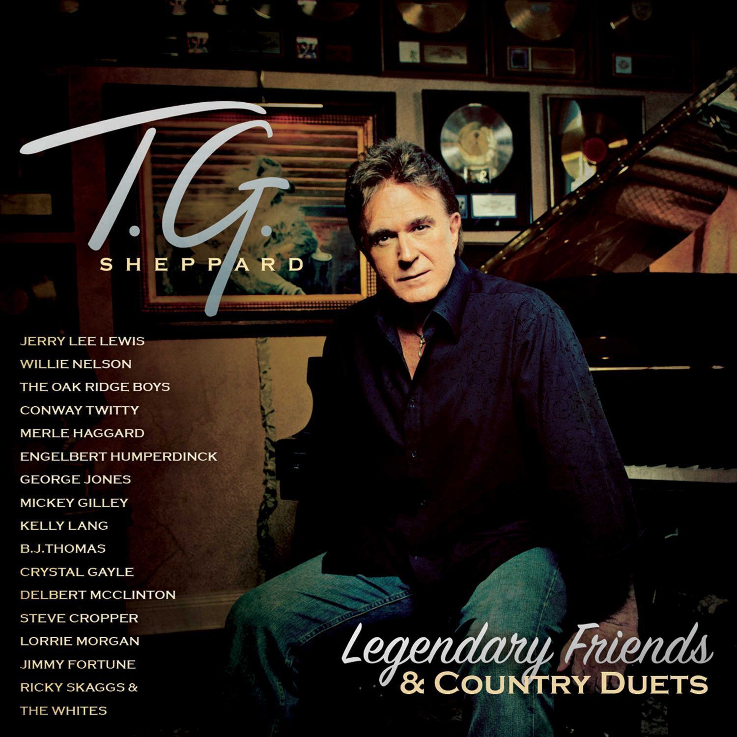 T.G. Sheppard Legendary Friends & Country Duets (CD) Album (PRESALE 05/17/2024)