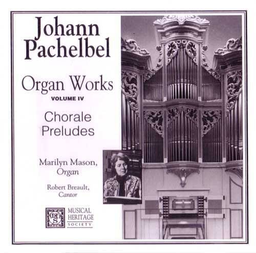 Pachelbel: Organ Works, Volume IV, Chorale Preludes - Audio CD - VERY GOOD