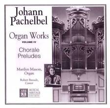 Pachelbel: Organ Works, Volume IV, Chorale Preludes - Audio CD - VERY GOOD picture