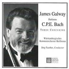 James Galway Performs C.P.E. Bach: Three Concertos - Audio CD - VERY GOOD picture