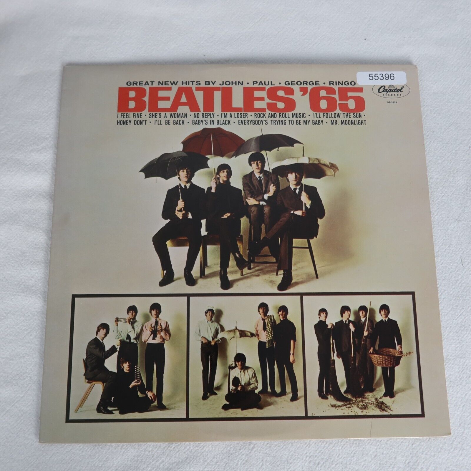 The Beatles Beatles '65 CAPITOL St 2228 LP Vinyl Record Album