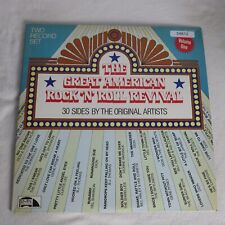 The Great American Rock And Rol Revival Vol 1 Compilation LP Vinyl Record Album picture