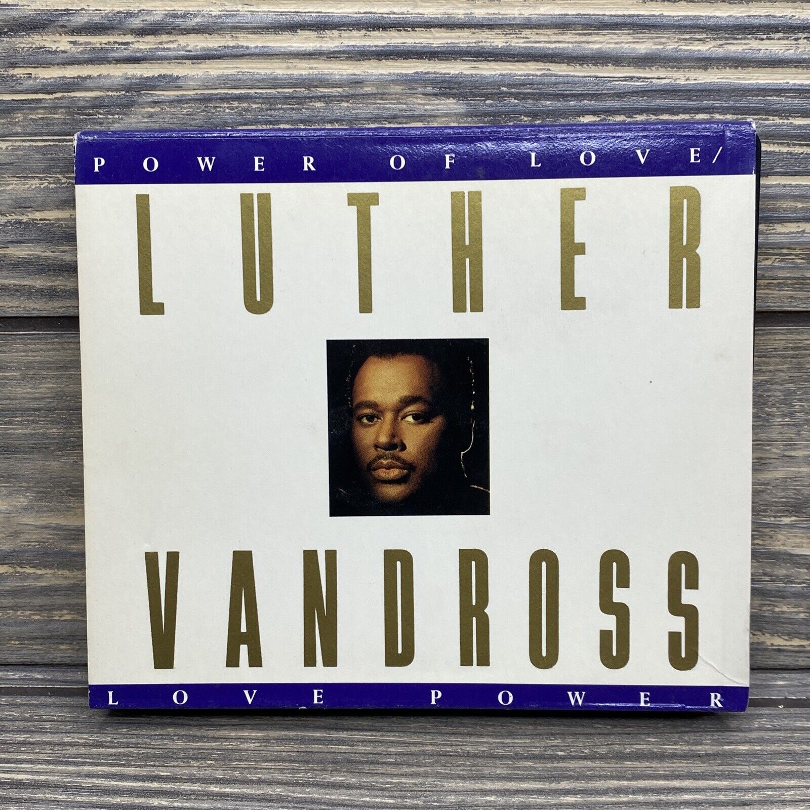 Vintage Promotional CD Luther Vandross Love Power 1991 Sony Music￼