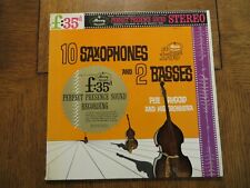 Pete Rugolo & His Orchestra – 10 Saxophones And 2 Basses - 1961 Vinyl LP EX/NM picture