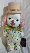 Vintage Faratak 1980’s Wind Up Musical Clown Doll 