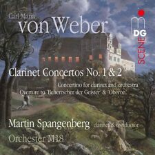 Weber Clarinet Concerti 1 2 Et Al. Sacd - Von Weber- Aus Stock- RARE MUSIC CD picture
