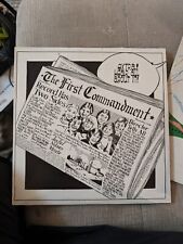 The First Commandment 1981 Pueblo  Soft Rock vinyl Rare picture