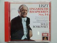 Liszt: Six Hungarian Rhapsodies - Audio CD By Franz Liszt - VERY GOOD picture