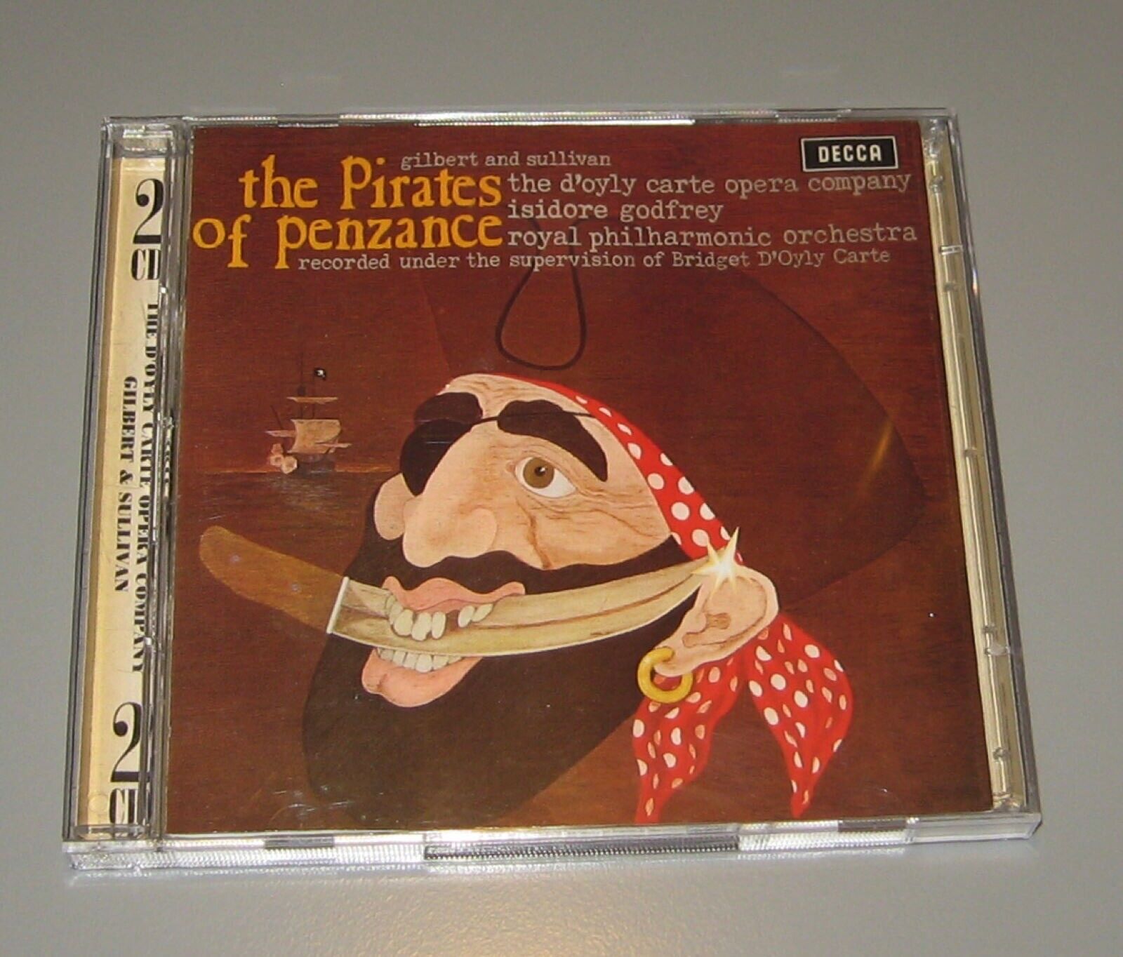 Gilbert & Sullivan The D\'Oyly Carte Opera Company The Pirates Of Penzance CD
