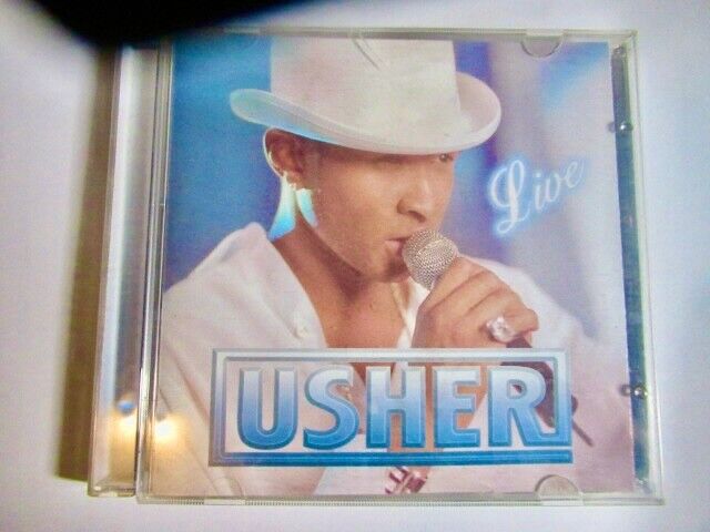 Usher CD. Live edition featuring 17 live tracks. Amazing rare performances.