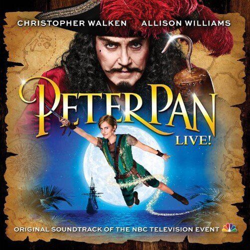 Original Cast Recording Peter Pan Live Audio CD (ex-Library) 1 disc