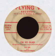 Northern Soul 45 - Big Red And The Comancheros - I'm So Glad on Flying V picture