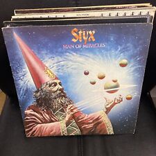 STYX Man Of Miracles ORG 1974 US ORG Wooden Nickel PROMO LP Lies picture
