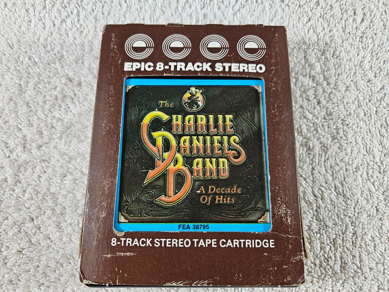 The Charlie Daniels Band- A Decade Of Hits 8-Track Tape. Please read