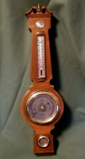 Vintage Banjo Style Weather Station Springfield Instrument Barometer Humidity + picture